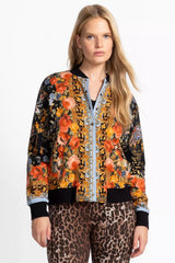 FRENCH TERRY BOMBER JACKET