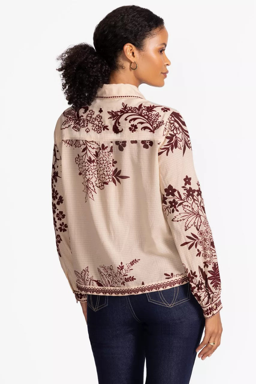 OPEN NECK SHIRT