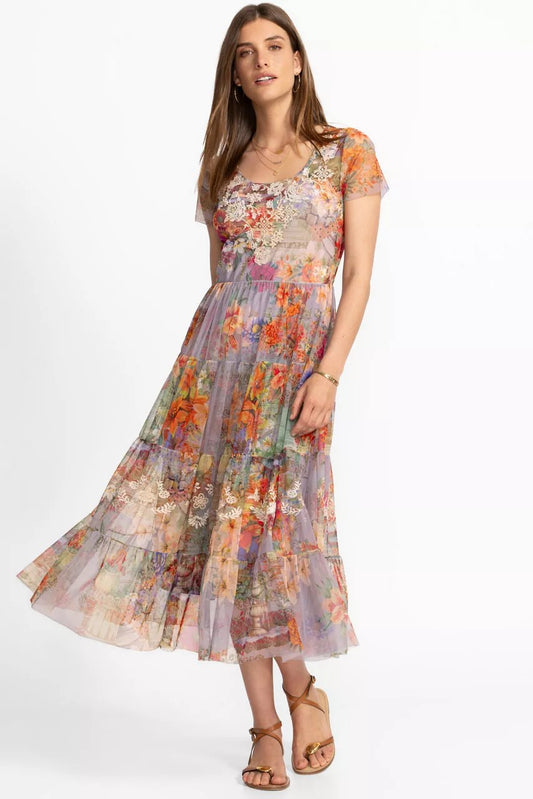 YASMINE MESH DRESS