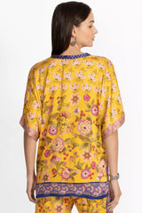 THE AUDREY SHORT SLEEVE MANDARIN COLLAR