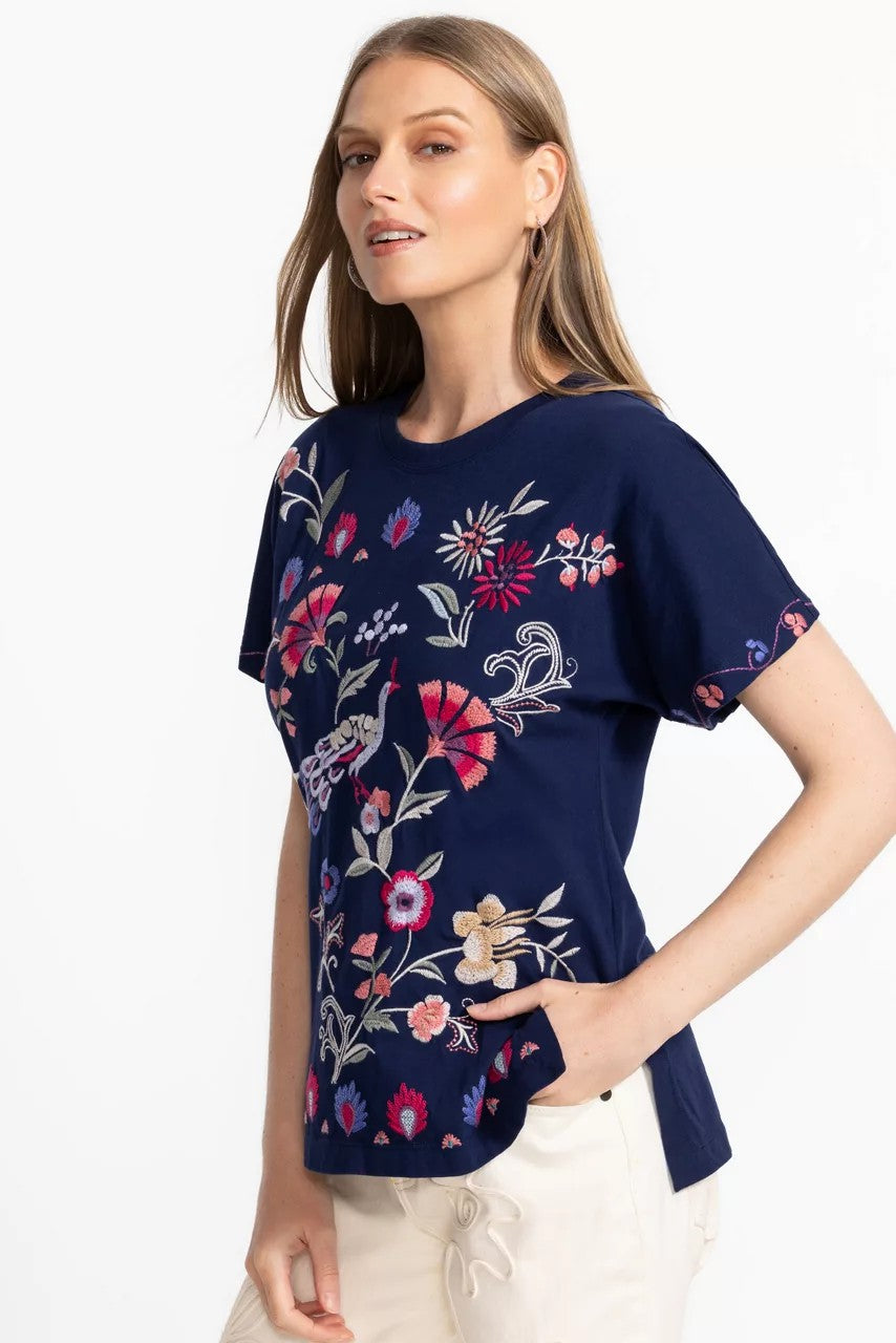 SIDE SLIT DOLMAN TEE