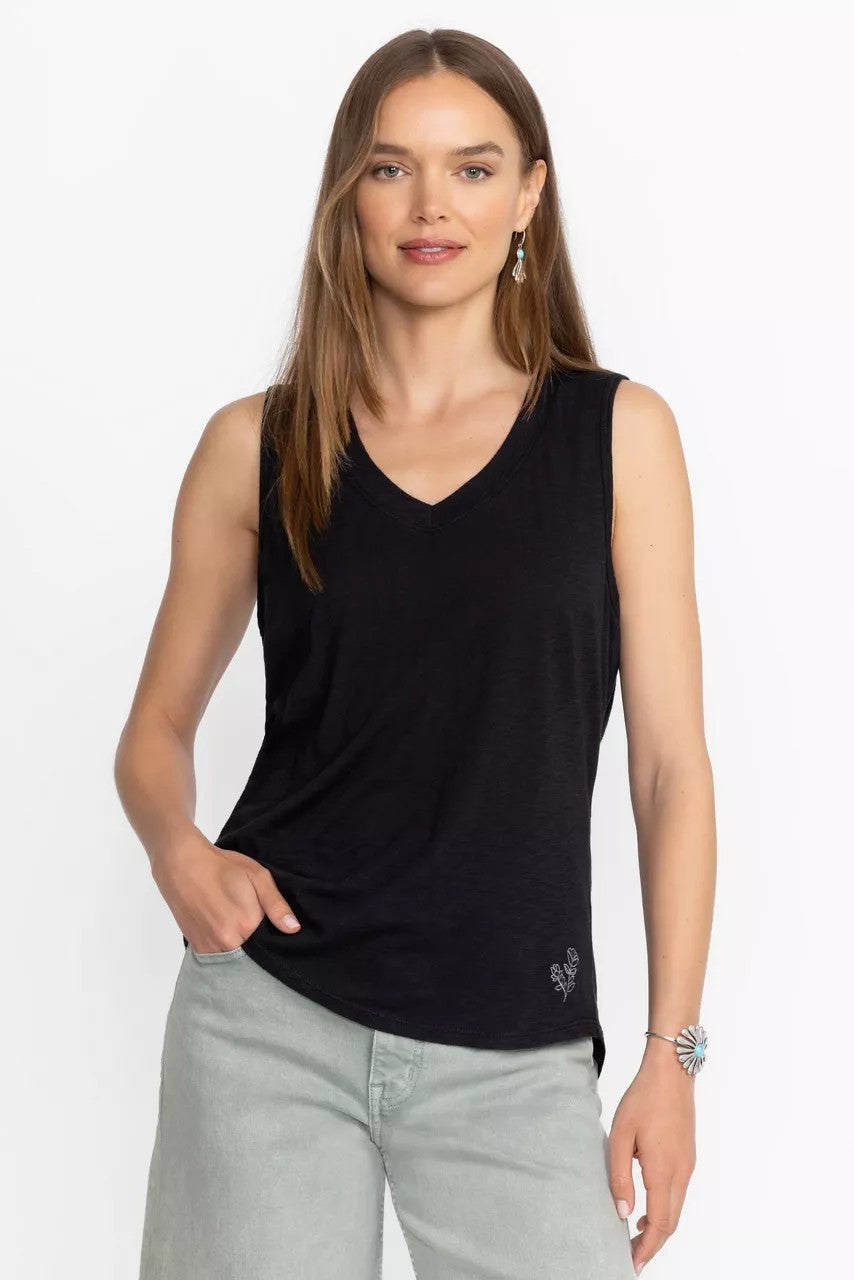 SLUB JERSEY HI LOW TANK