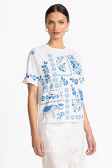 RAW EDGE RAGLAN BOXY TEE