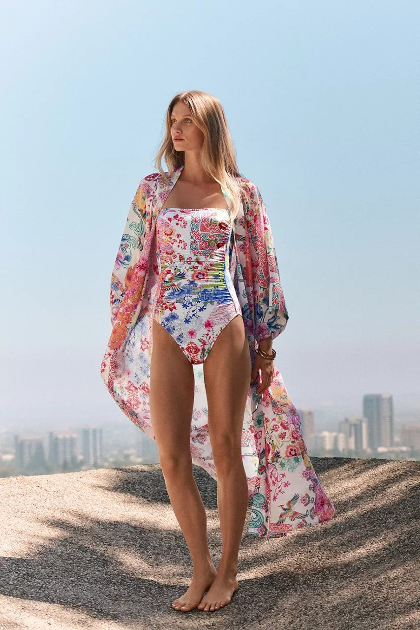 MARILYN RUCHED ONE PIECE