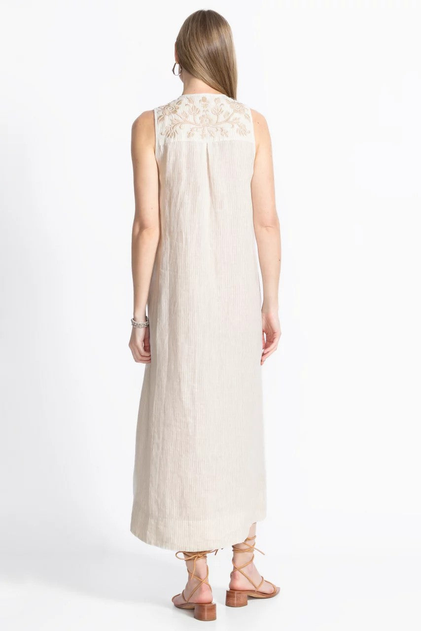 LINEN TANK DRESS