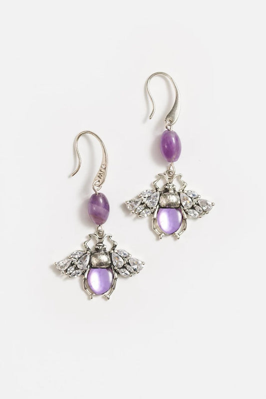 MINI CRITTER CHARM DROP EARRINGS