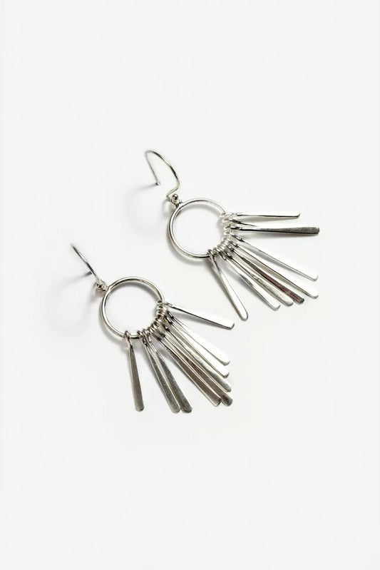 FEATHER CASCADE EARRINGS
