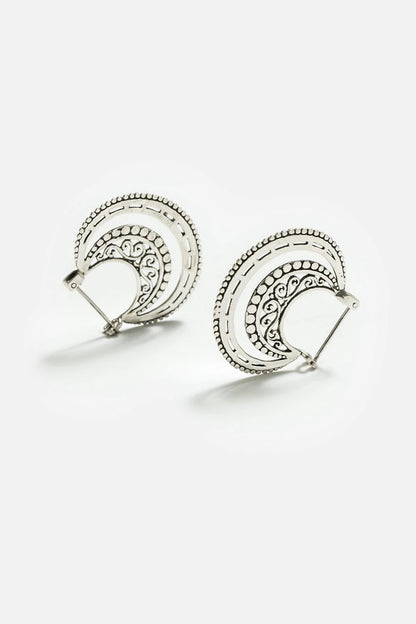 AMAZING CURVE HOOP EARRINGS