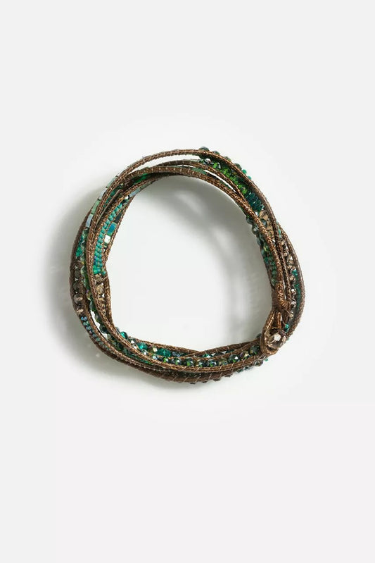 BEADED WRAP BRACELET