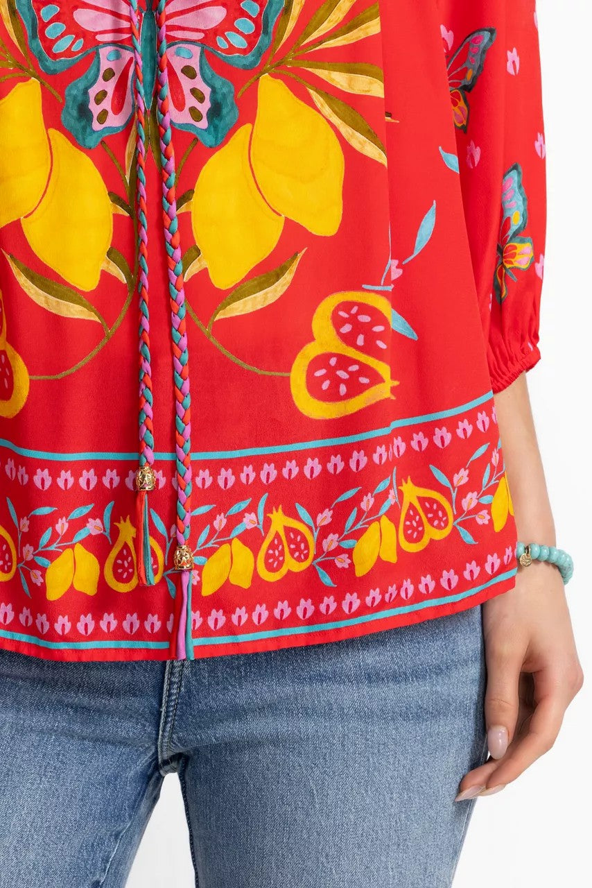 MONACO PEASANT BLOUSE