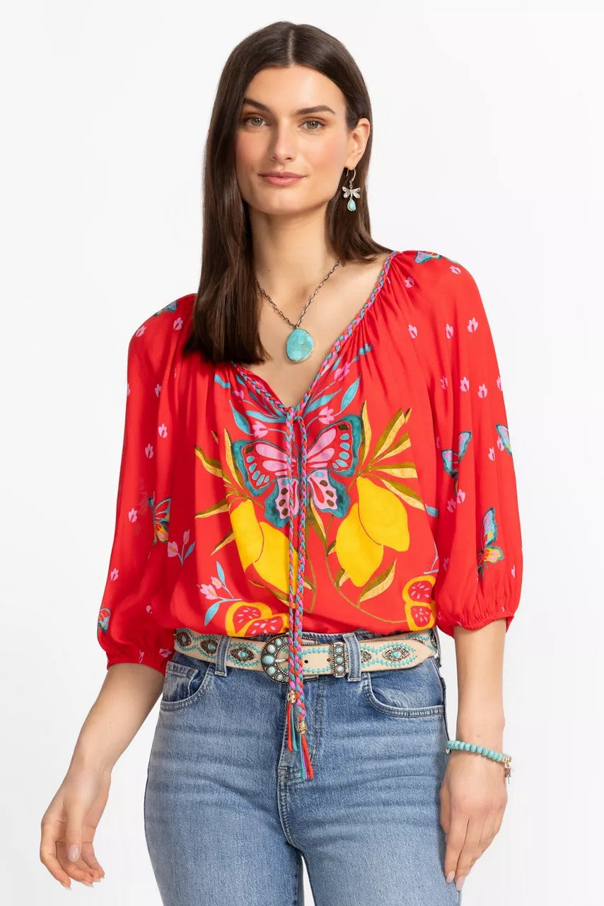 MONACO PEASANT BLOUSE