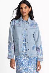 TRAPUNTO DENIM CHORE JACKET
