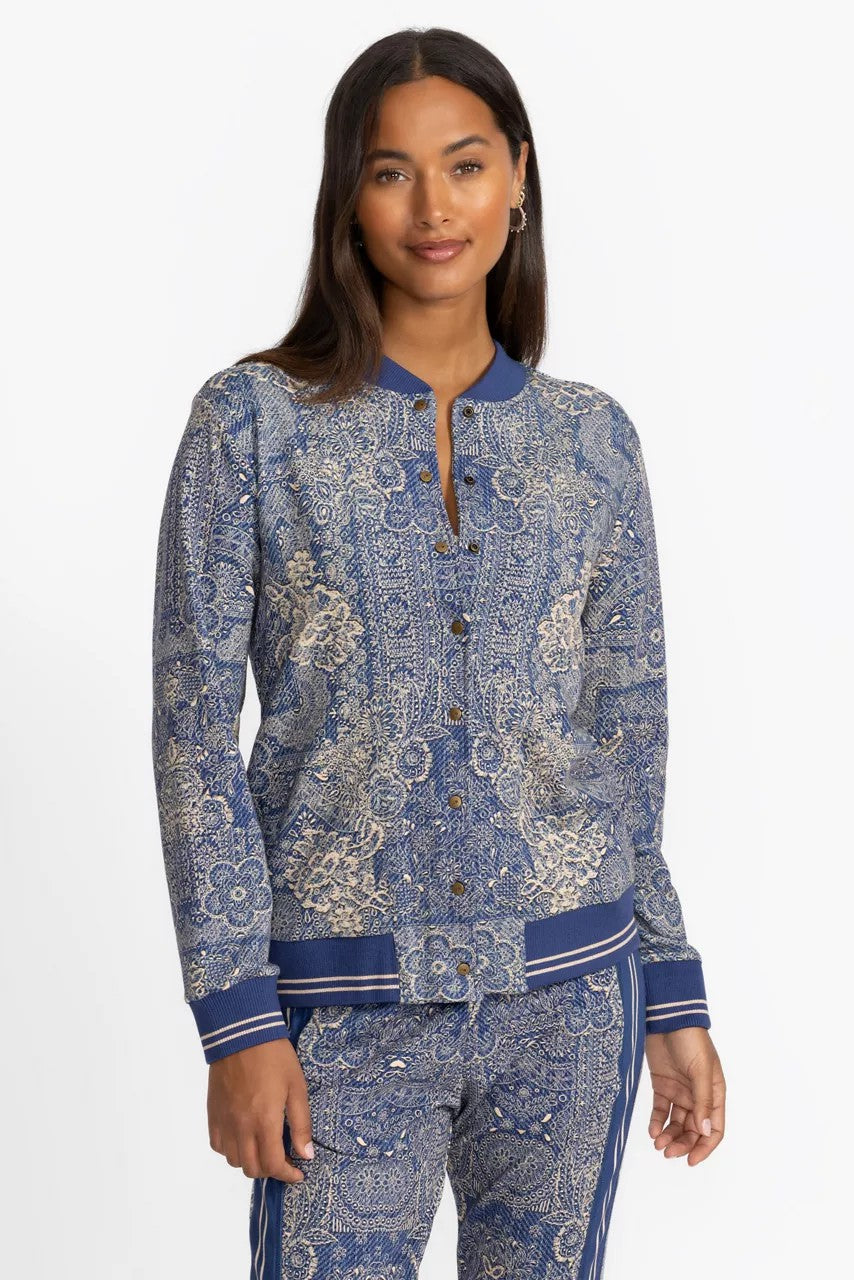 FRENCH TERRY BOMBER JACKET