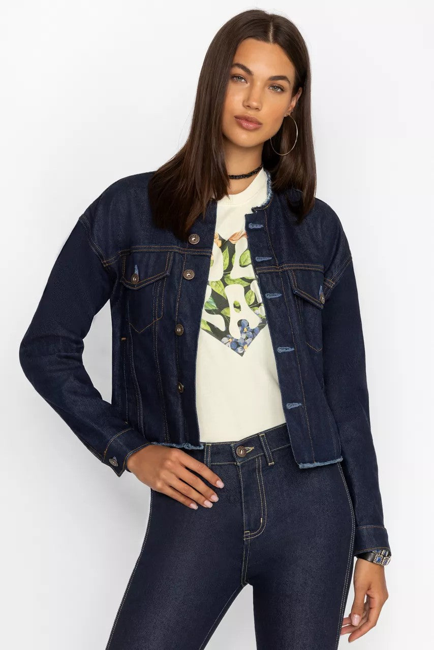 JARDIN AMOUR DENIM JACKET