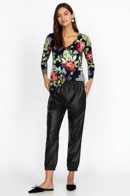 Vegan Leather Jogger