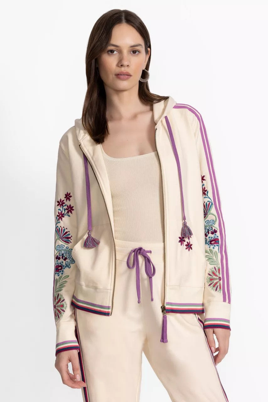 BEE ACTIVE ZIP FRONT HOODIE