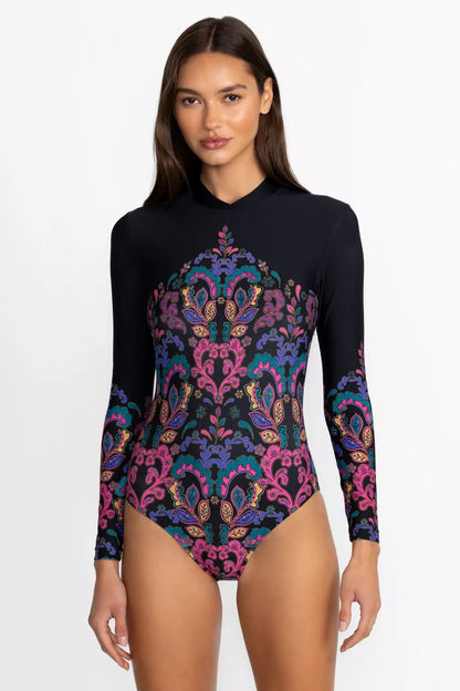 FATIMA CROSS OVER NECK SURF ONE PIECE
