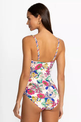 MARILYN RUCHED ONE PIECE