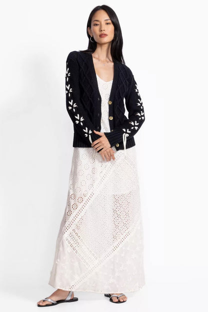 THE ANESSA BOW CARDIGAN