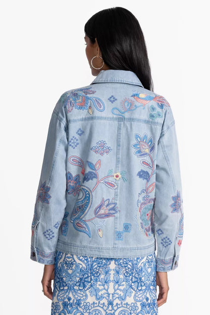 TRAPUNTO DENIM CHORE JACKET