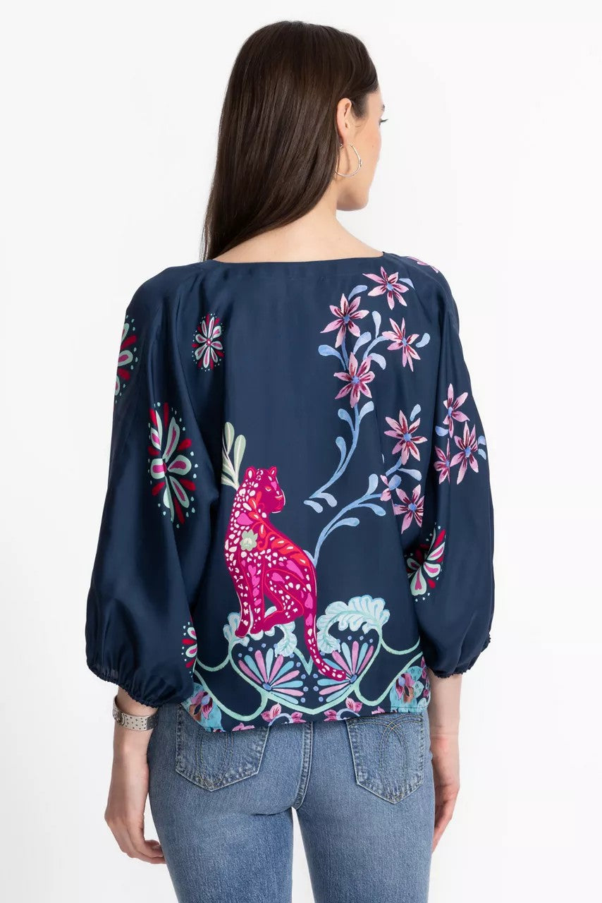 HARLYN BUTTON FRONT BLOUSE