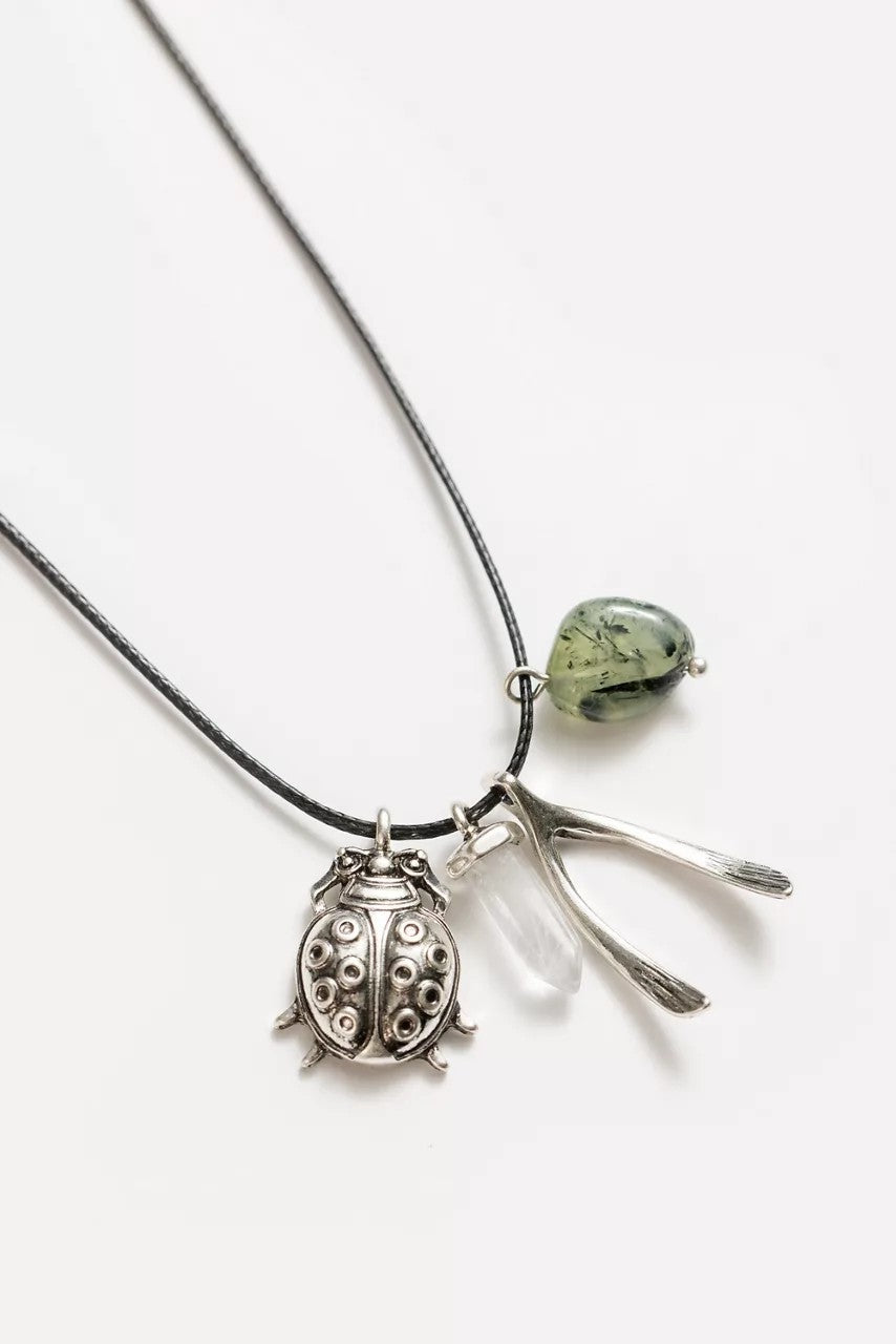 LADYBUG CHARM NECKLACE
