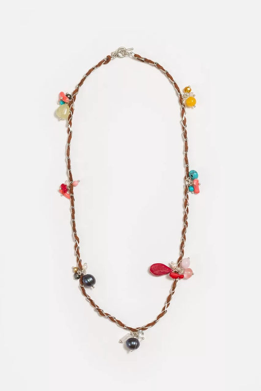 PRECIOUS PEARL CHARM NECKLACE