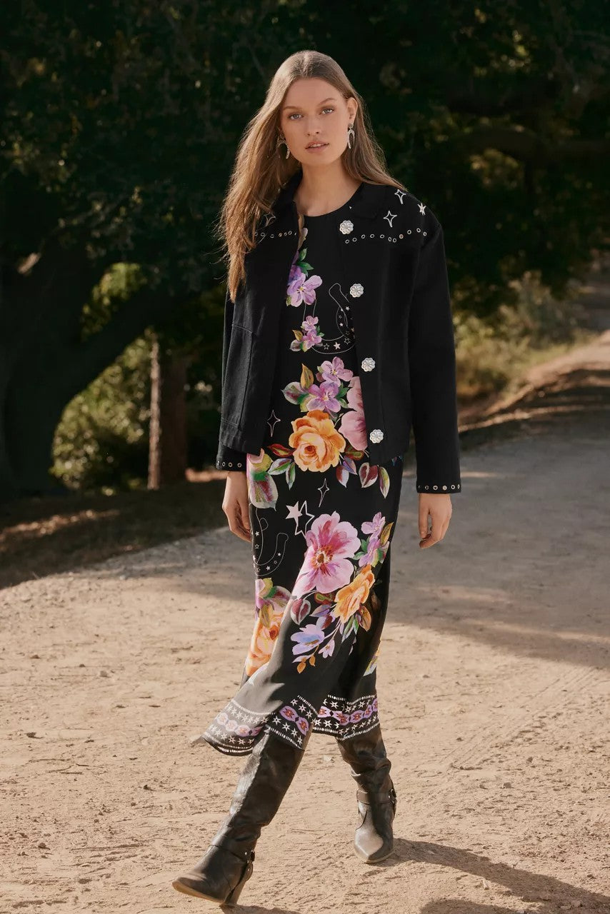 KAROLINA TEA LENGTH DRESS