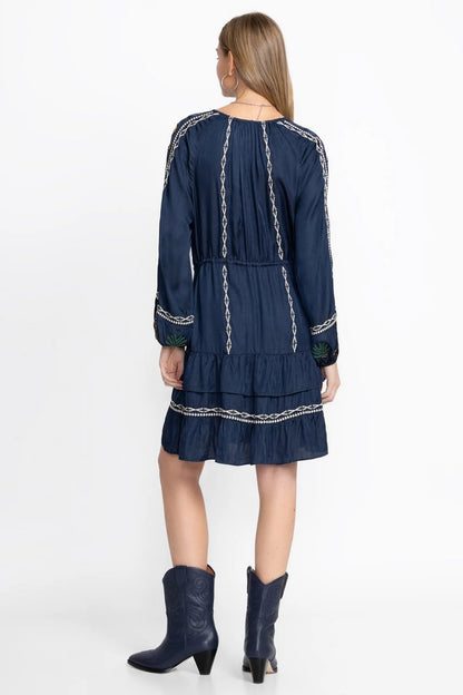 LEXIE TIERED MINI DRESS