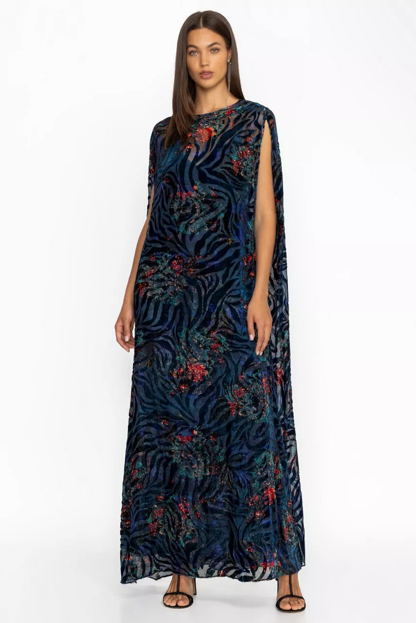 VIVA BURNOUT DRESS