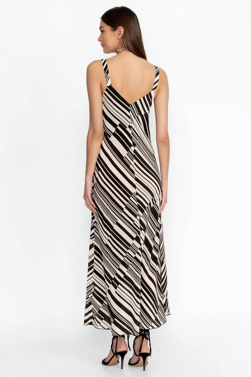 NORMANIA BIAS MAXI DRESS