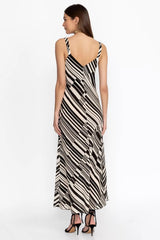 NORMANIA BIAS MAXI DRESS