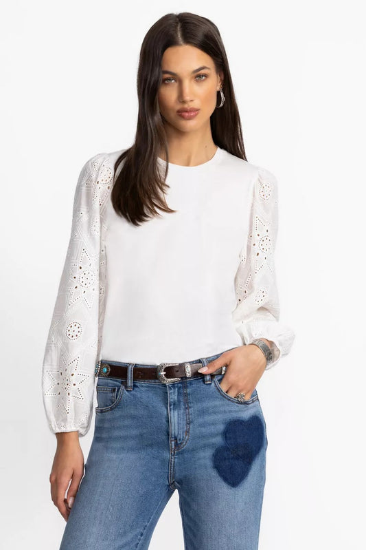 NORA LONG SLEEVE EASY TEE