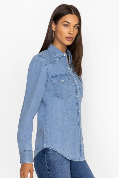 PROVENCE DENIM SHIRT