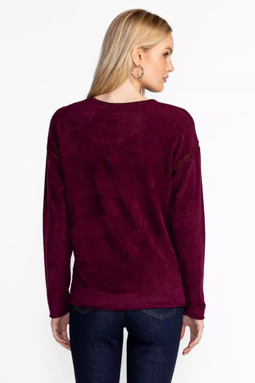THE CHENILLE CLASSIC WHIPSTITCH PULLOVER