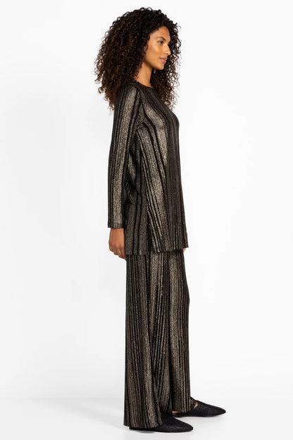 JENNA METALLIC EASY PANT