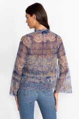 MAZZY PEASANT BLOUSE