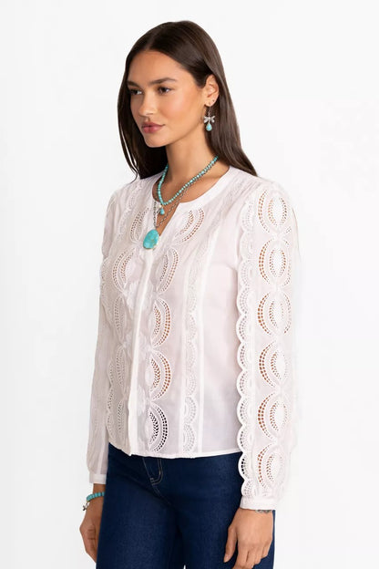 MAKAYLIN BUTTON UP BLOUSE