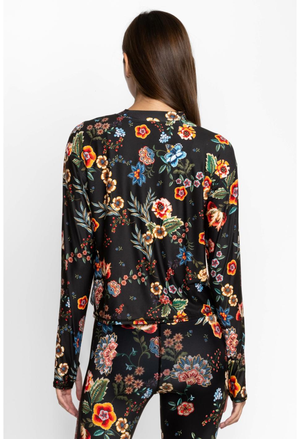 Women Active | Johnny Was Ardell Mock Neck Step Hem Tee Ardell