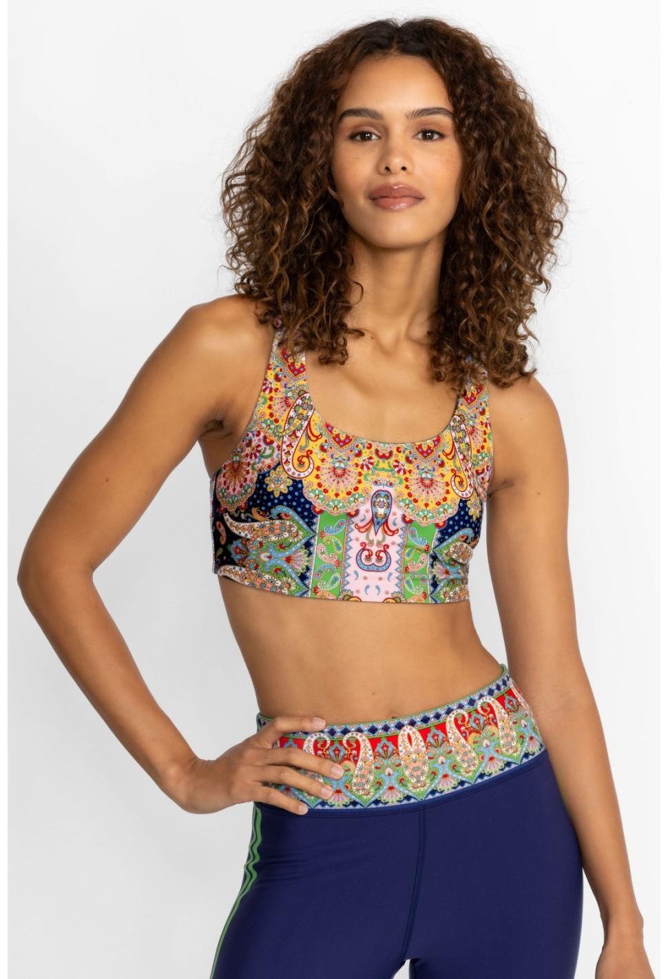 Women Active | Johnny Was Bee Active Reversible Sports Bra Breamar Night