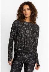 Women Active | Johnny Was Promisino Step Hem Tee W/ Flyaway Back Bijou