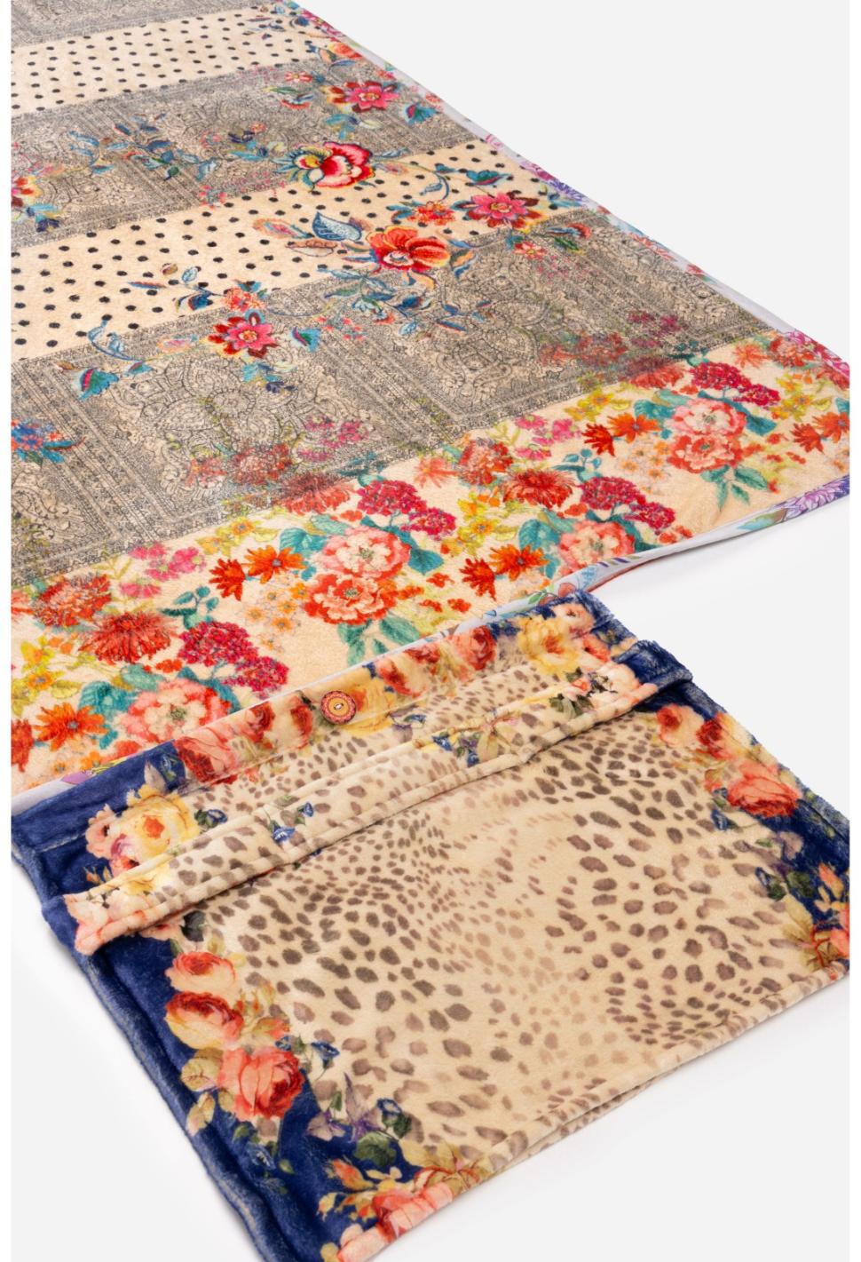 Women Blankets | Johnny Was Rose Winery Travel Blanket Rose Winery