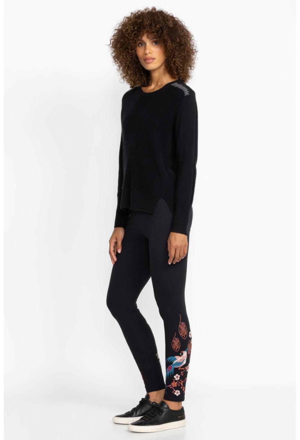 Women Bottoms | Johnny Was Ashira Legging Black