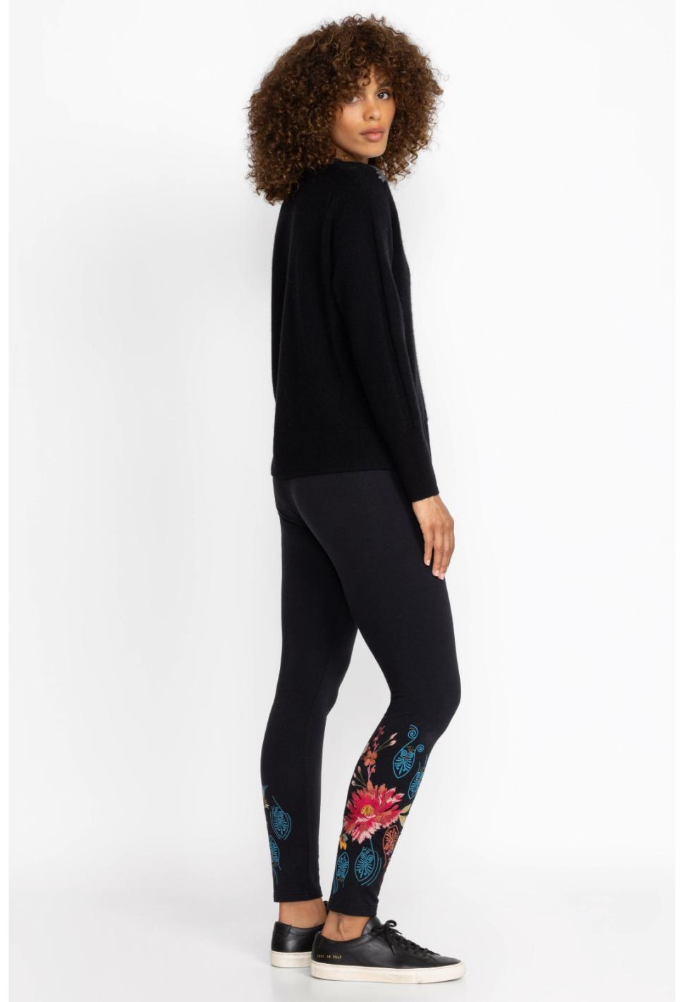 Women Bottoms | Johnny Was Ashira Legging Black