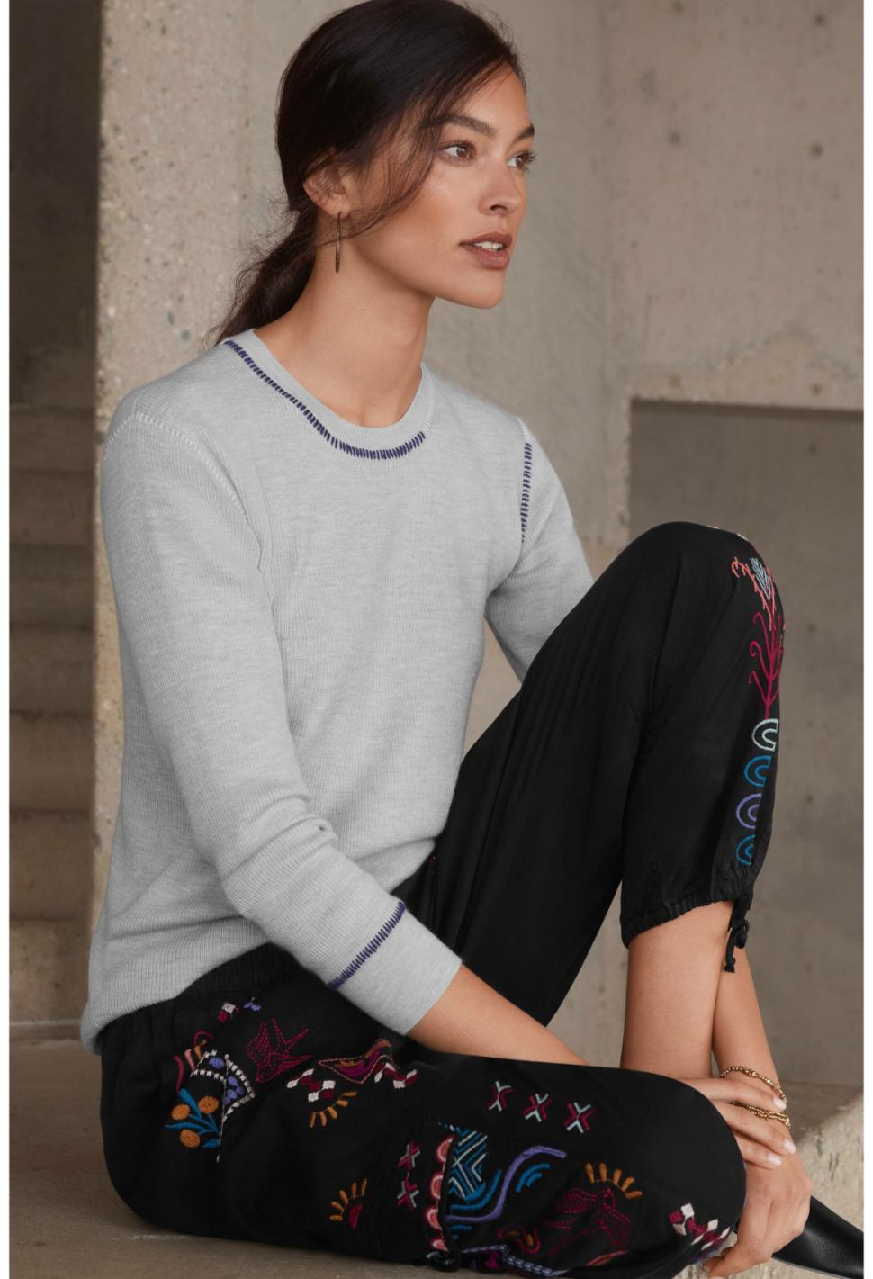 Women Bottoms | Johnny Was Campo Drawstring Cargo Pant Black