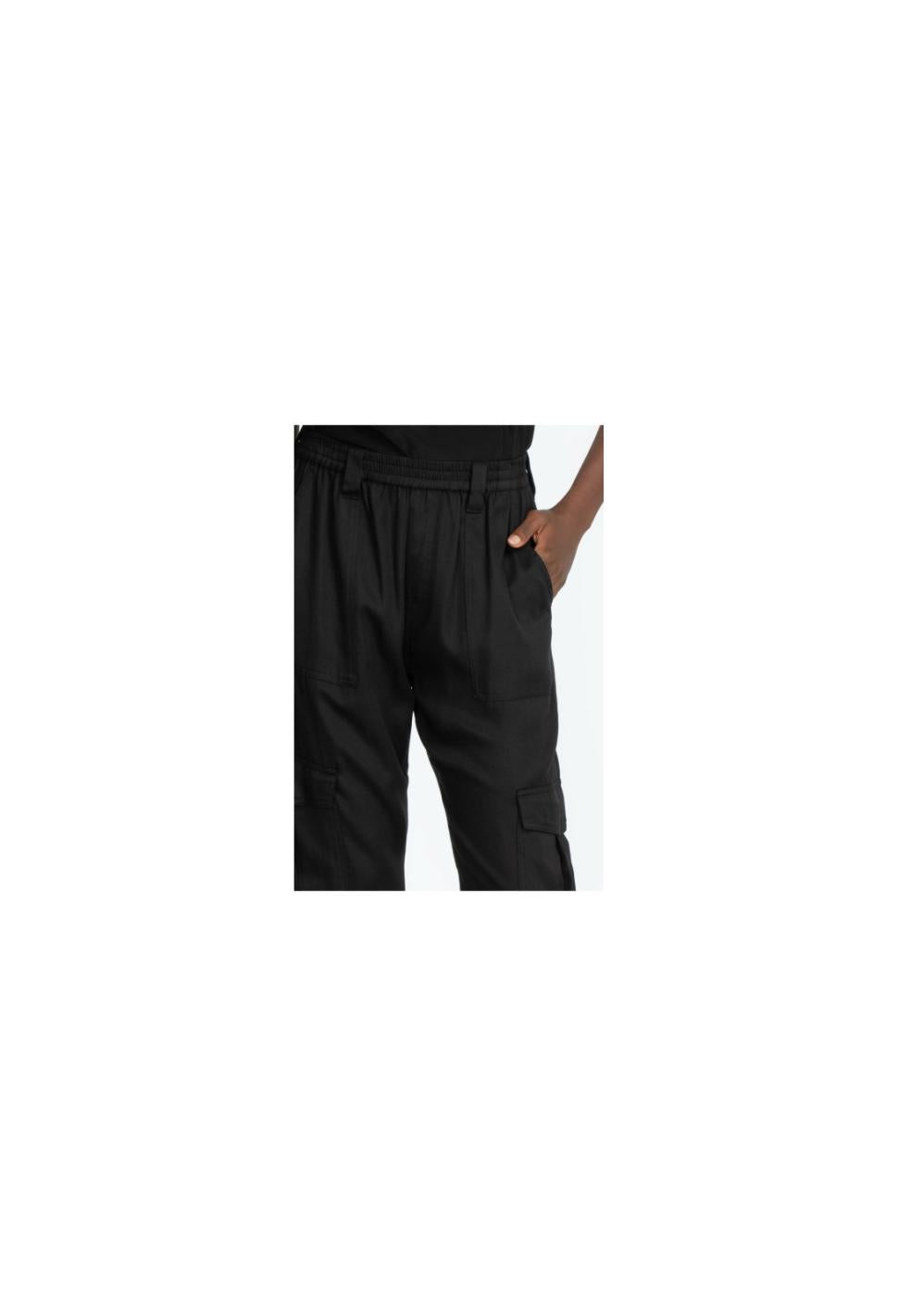 Women Bottoms | Johnny Was Cargo Pant Black