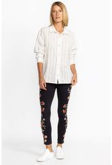 Women Bottoms | Johnny Was Clara Legging Black