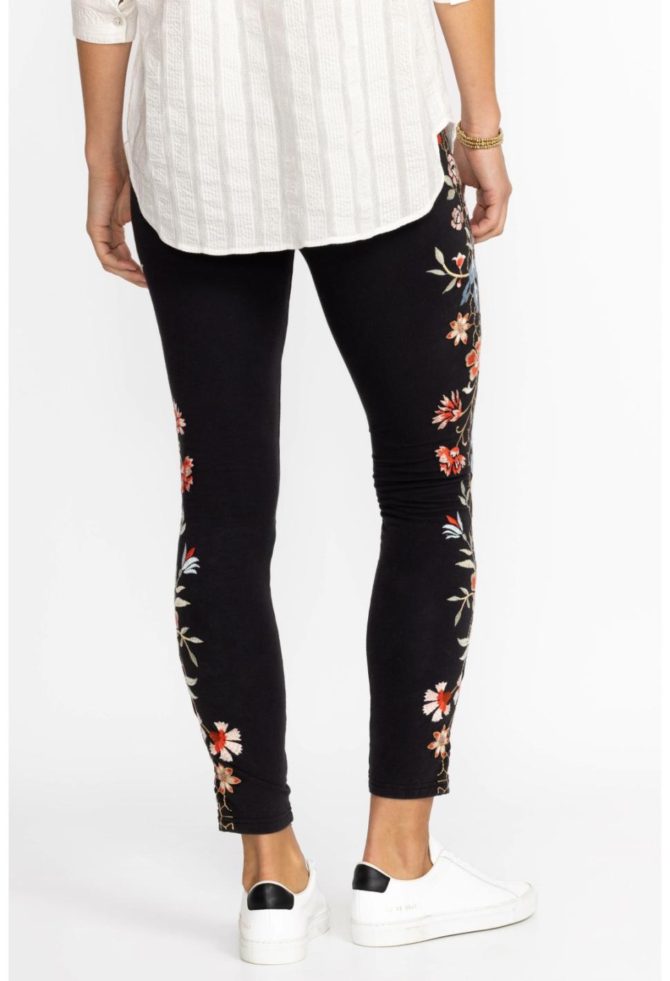 Women Bottoms | Johnny Was Clara Legging Black