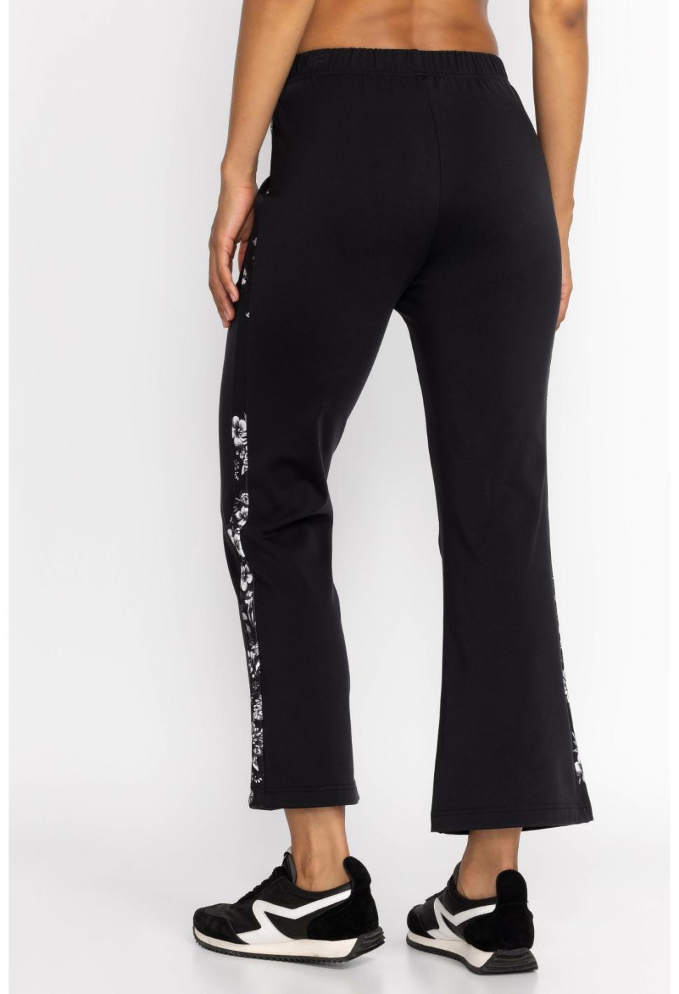 Women Bottoms | Johnny Was Dreamer Flare Ankle Pant Black Beauty