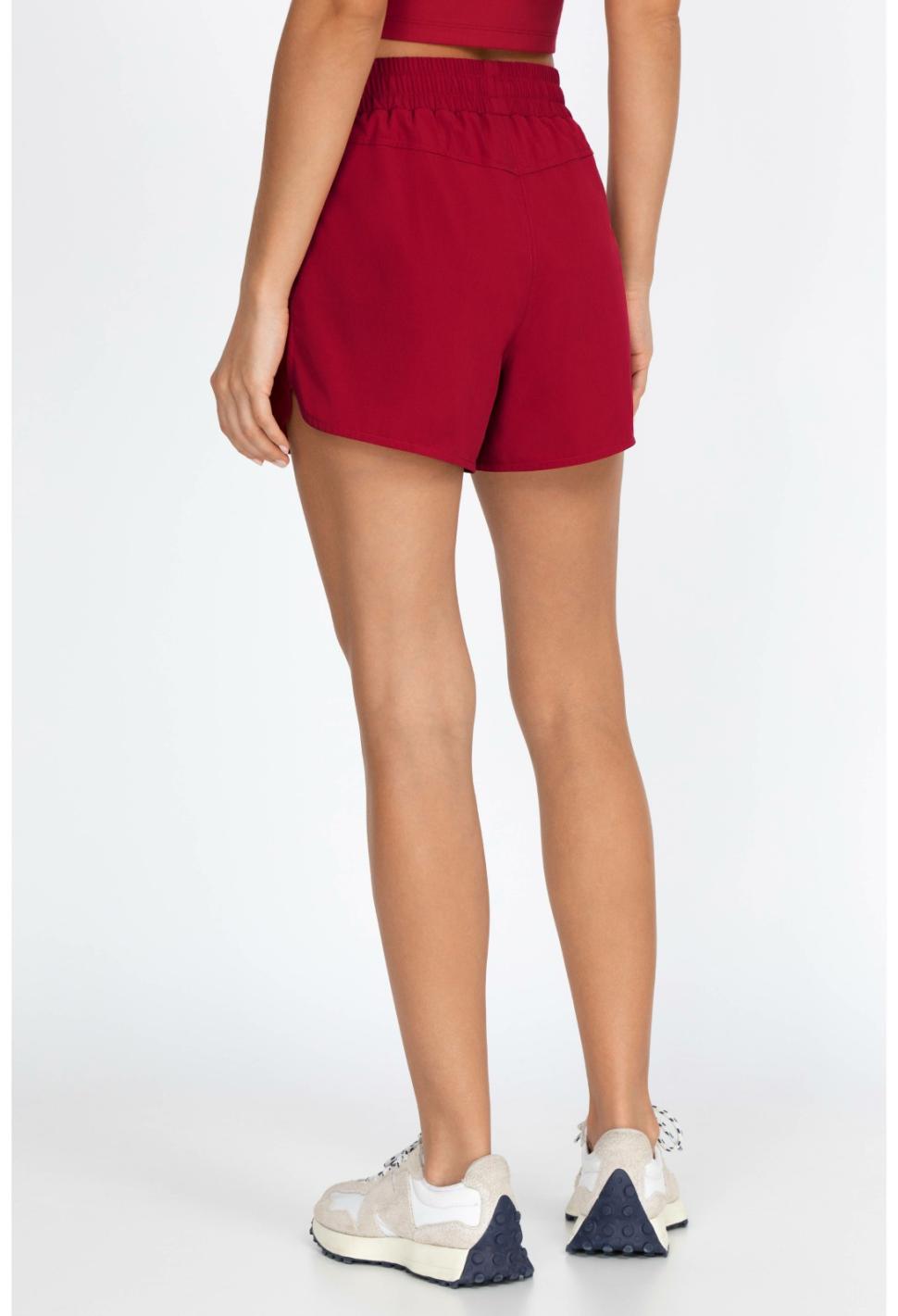 Women Bottoms | Johnny Was Elements Waist Shorts Rio Red